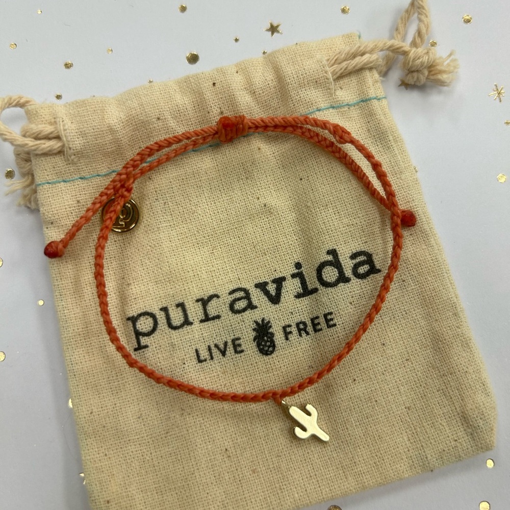 Pura Vida bracelet never worn brand new! Waterproof and durable!